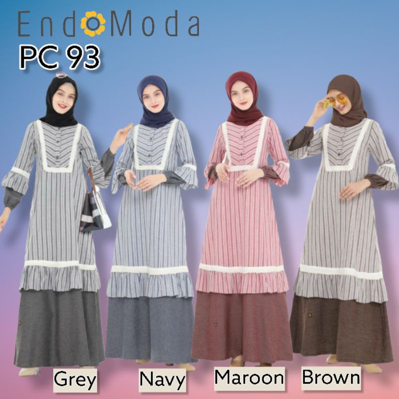 GAMIS PC 93 MOTIF GARIS ENDOMODA