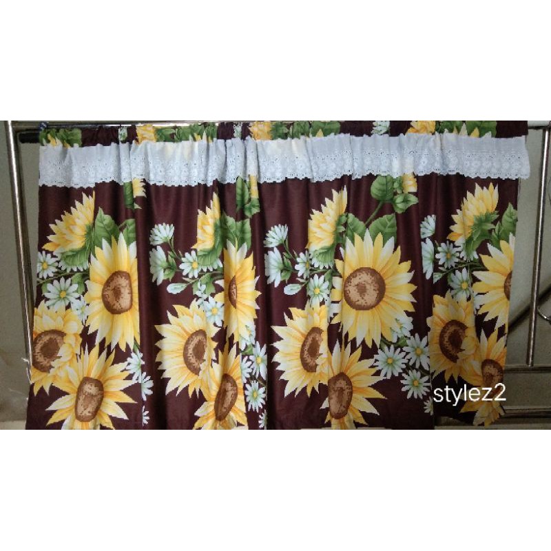 Gorden kolong dapur renda