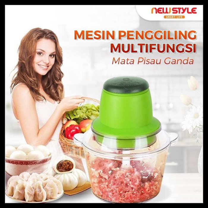 Meat Grinder Alat Mesin Penggiling Daging Sayuran Meat Mincer Chopper Blender / Blender capsule