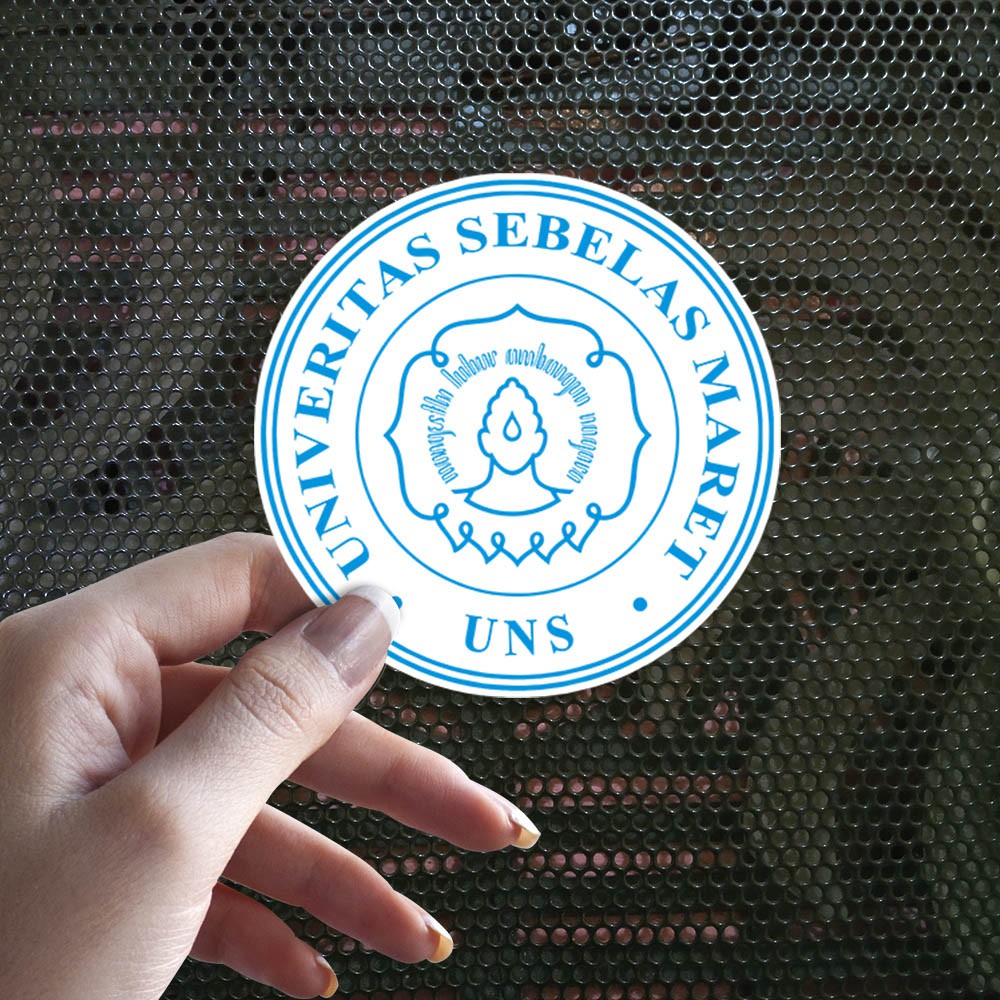 Sticker Decal Vinyl Tahan Air Universitas Sebelas Maret