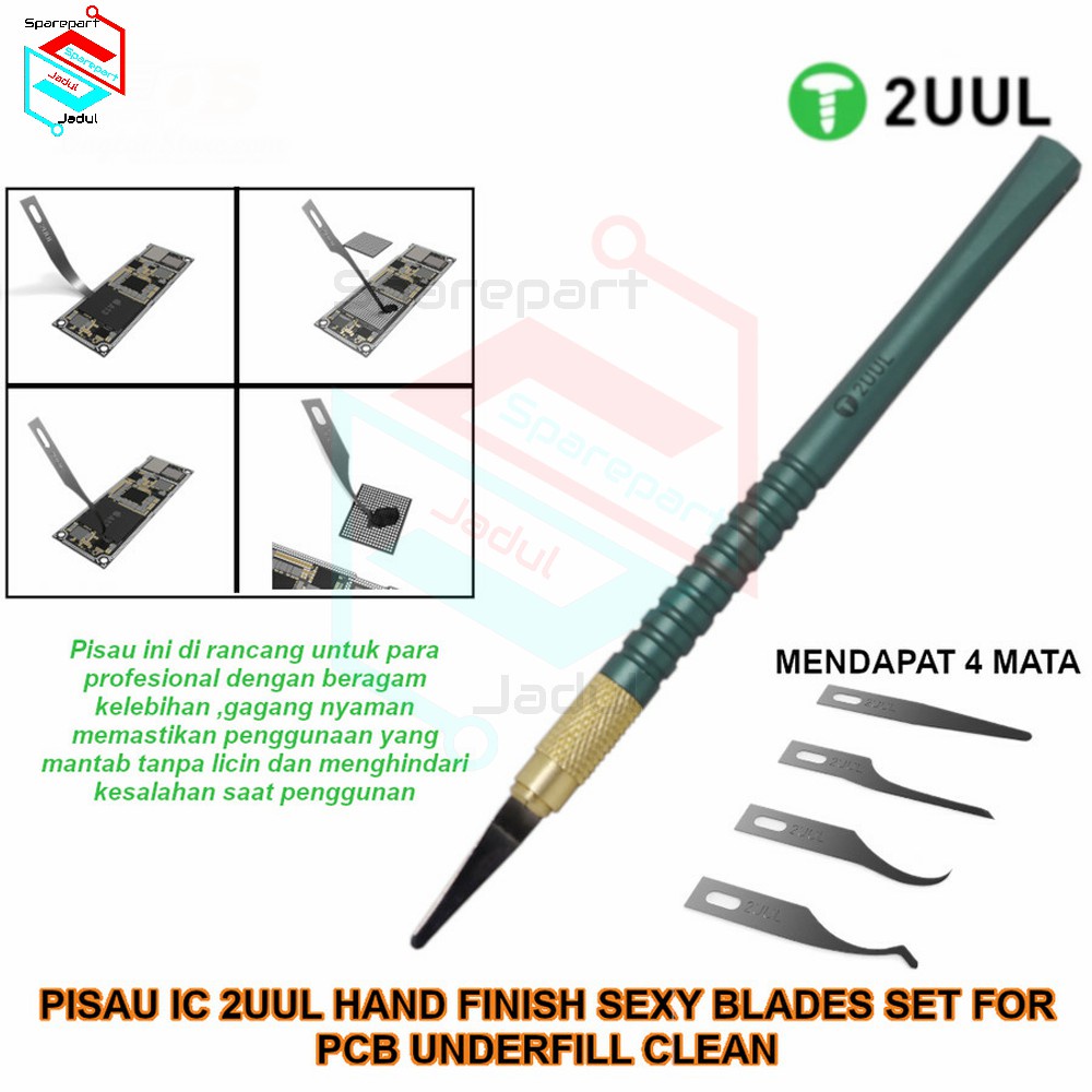 

Kekebaharu_ - PEN CUTTER IC 2UUL Hand Finish Sexy Blades Set PCB