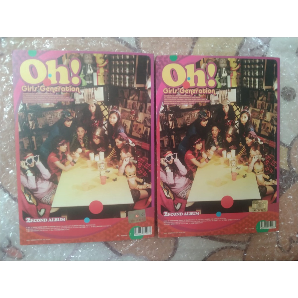 Album SNSD OH (ALBUM ONLY)