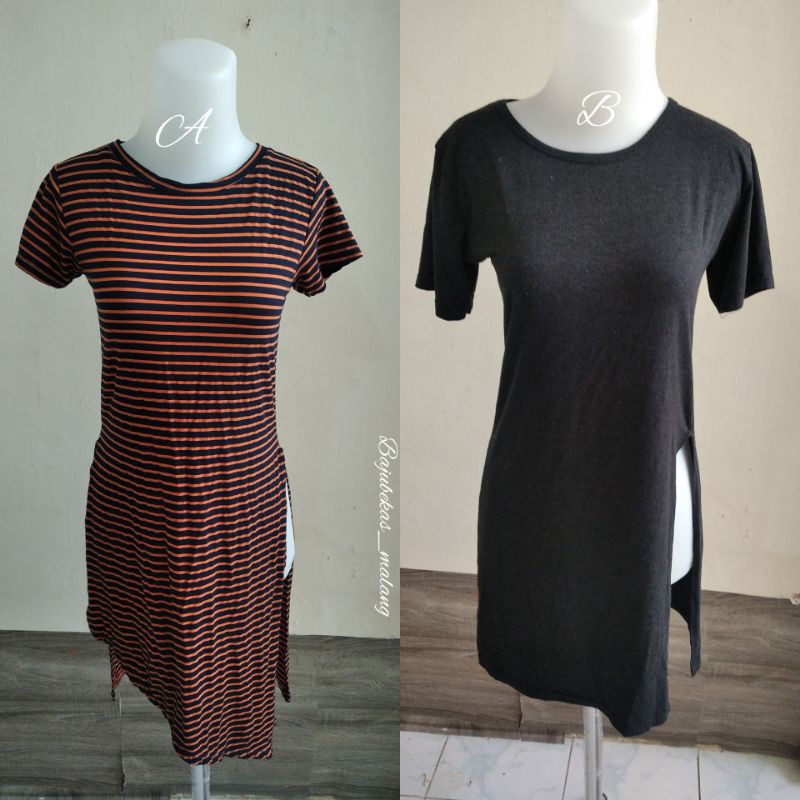 Kaos tunik preloved bekas second