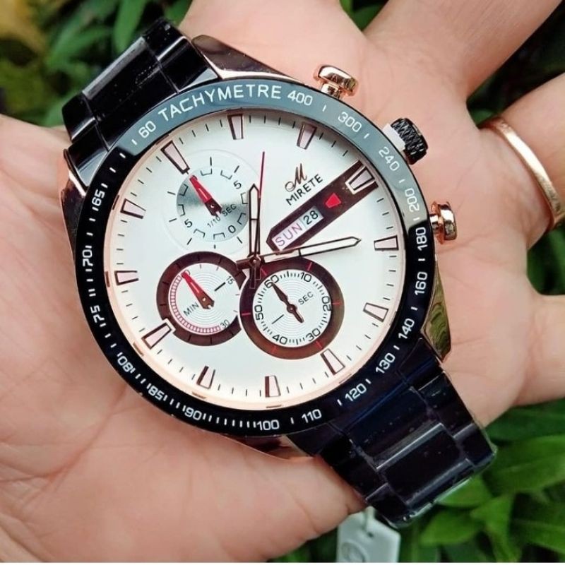 Jam Mirete Tanggal Ori Water resistant ( BISA COD )