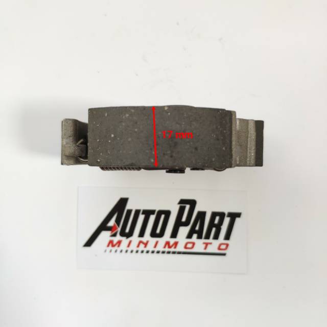 Kampas Kopling Otomatis Allumunium Hitam Mini GP - Mini Trail - Mini ATV 50 cc 2T