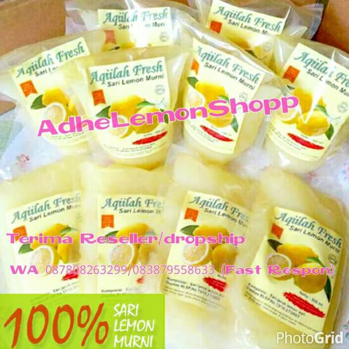

Aqillah Fresh/Sari Jeruk Lemon/Lemon Peras