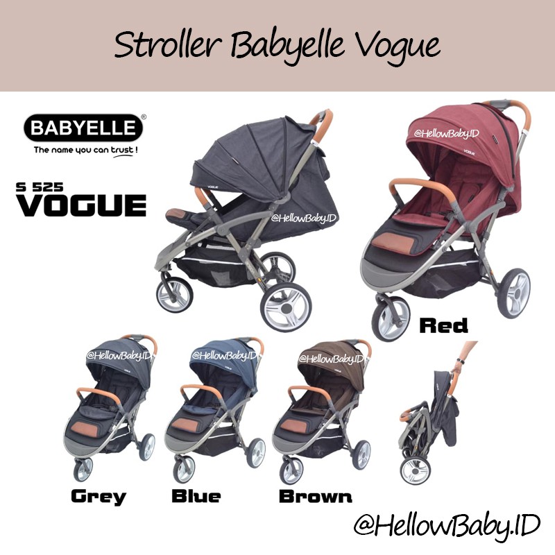 stroller baby elle vogue