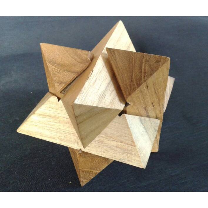 puzzle kayu jati kristal ,mainan anak, dewasa