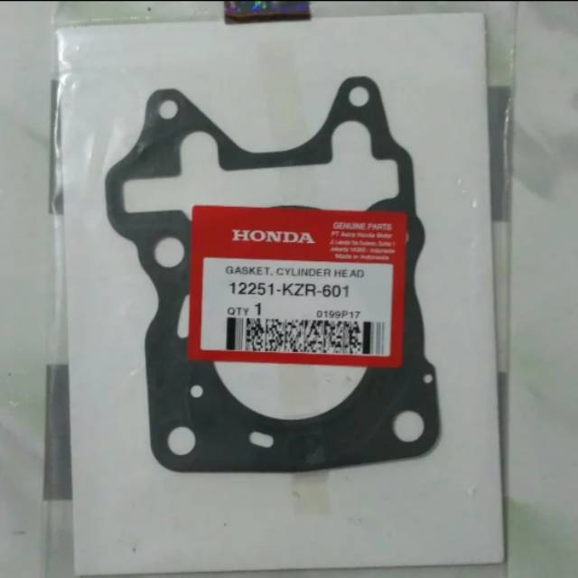 Jual GASKET CYLINDER HEAD PAK HEAD VARIO 125 FI OLD PAK KOP 12251KZR601