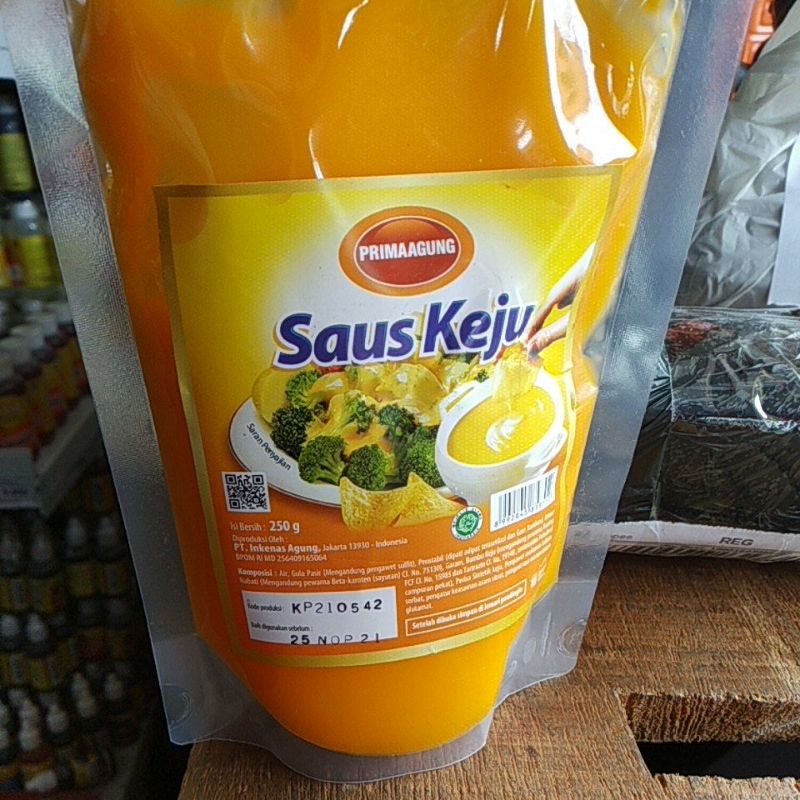 

Saus Keju 250gr Prima Agung saos keju