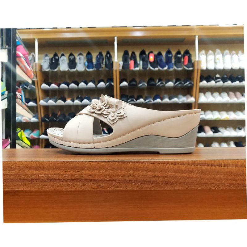 Sandal Wanita Wedges Clarette 8677 Terlaris