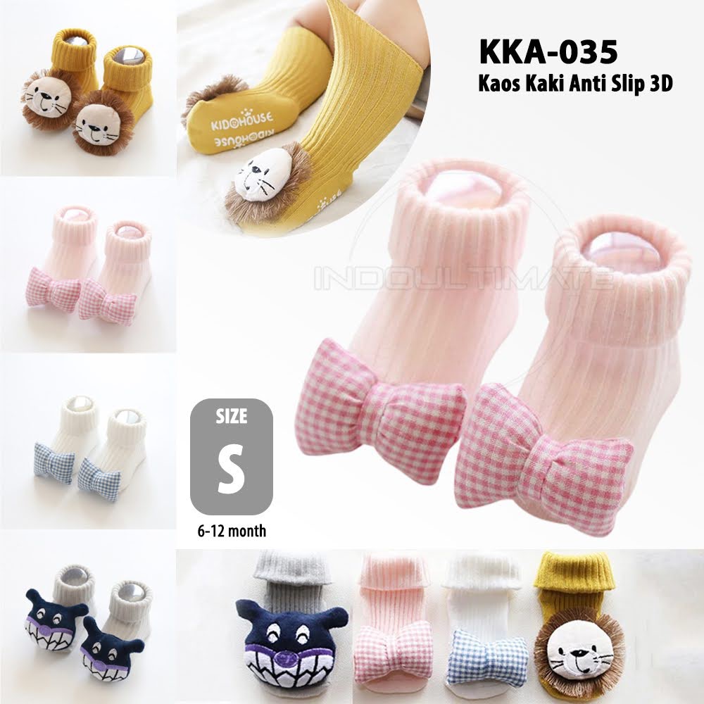 Kaos Kaki Anak Balita Kaos Kaki Bayi Baby Socks KKA-035 Alas Kaki Pelindung Kaki Kids Sock