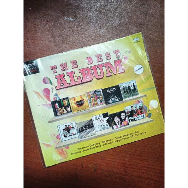 CD MP3 original the best album kompilasi indie band nagaswara