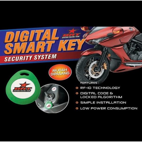 Alarm Motor  Honda CRF  150  i Max Digital Smart Key Shopee 