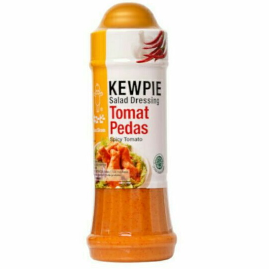 KEWPIE Salad Dressing Tomat Pedas 200 ml