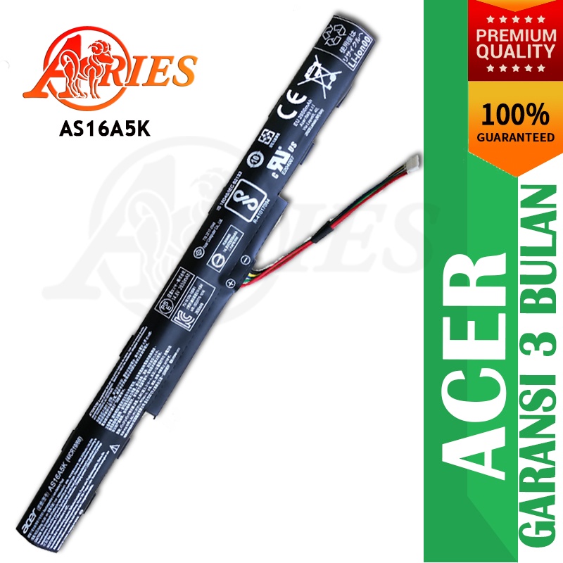 Baterai Laptop Acer Aspire ES1-432 E15 E5-475 E5-475G E5-576 E5-576G Series AS16A5K