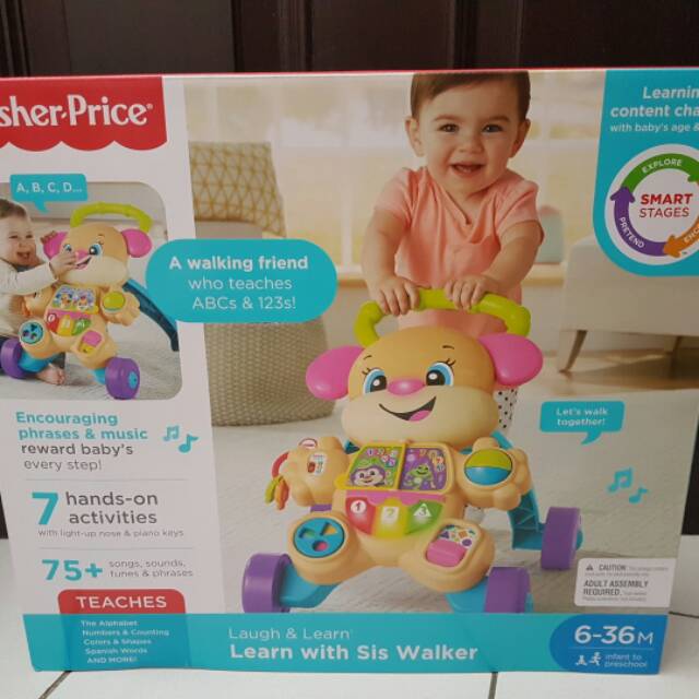 fisher price laugh and learn sis walker