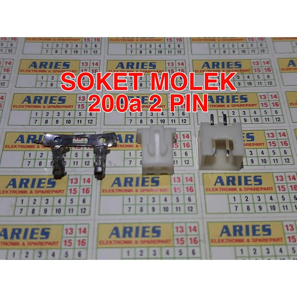 SOKET MOLEK 200A 2 PIN SOKET KECIL