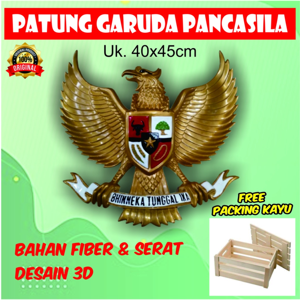 Patung Garuda Pancasila Bahan fiber