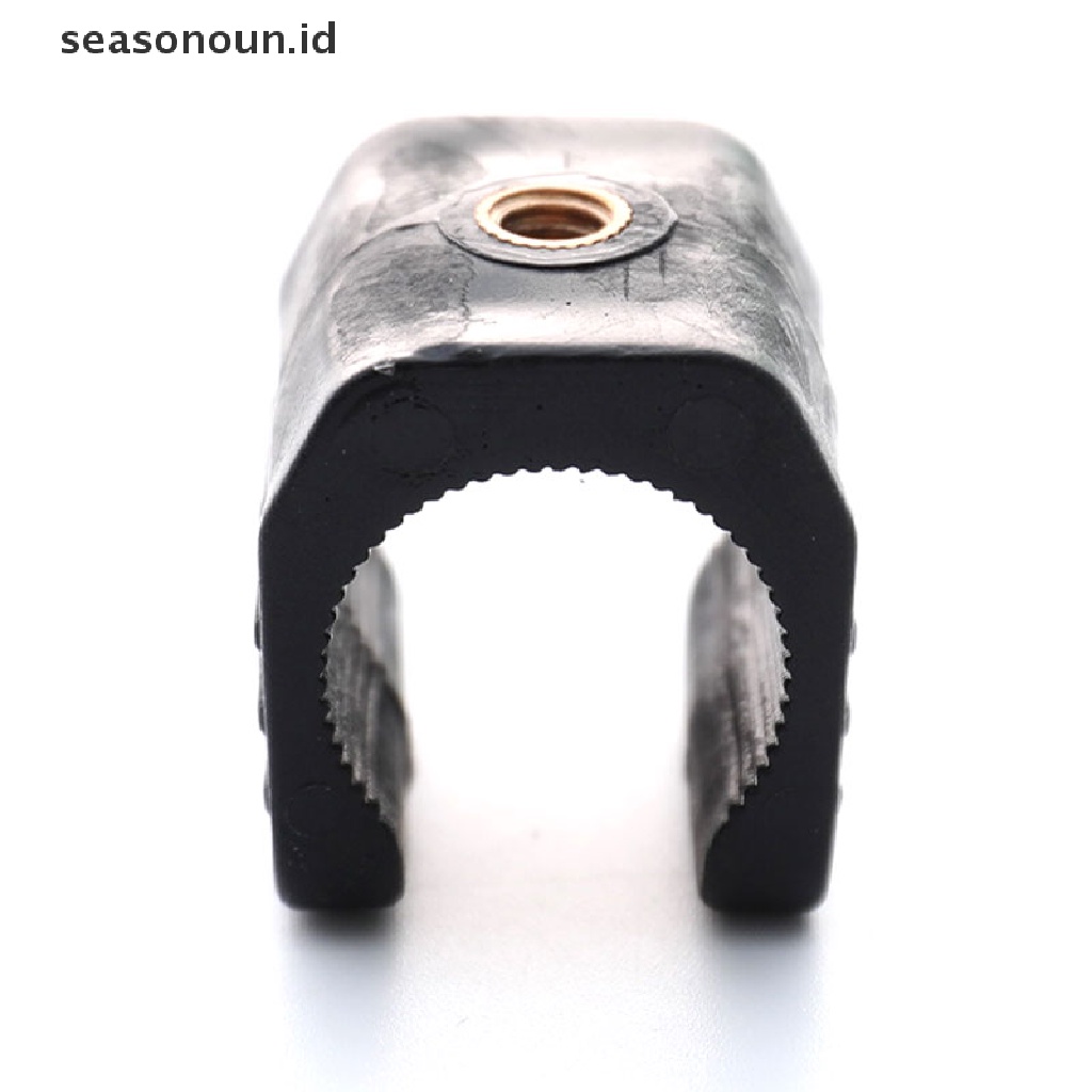 【seasonoun】 2Pcs Universal U Shaped Bike Flashlight Mount Holder Arm Lamp Torch Clip .