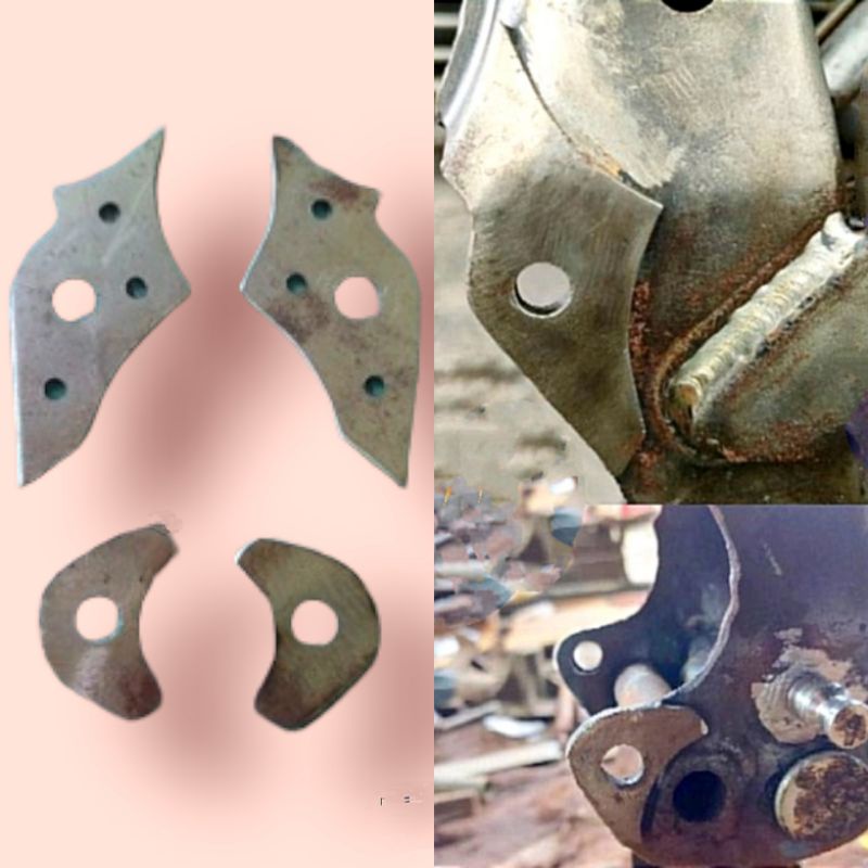 Manisan lubang baut body rangka pemanis sasis frame CB GL MP megapro GL100 dudukan Pangkon mesin jap