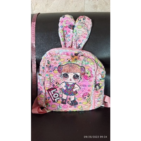 Tas anak PAUD LOL Musik dan Lampu