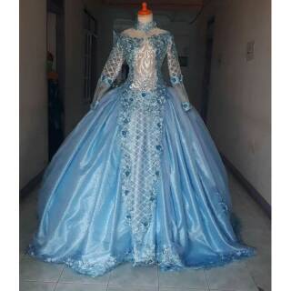 Gambar Gaun Pengantin Warna Biru Muda Model Gaun Pengantin Gambar Gaun Pengantin Warna Biru Muda Model Gaun Pengantin
