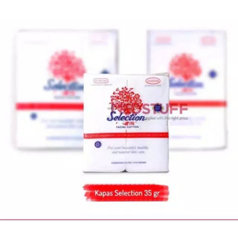 Kapas Selection 35 50 Gram | Kapas Kecantikan | Kapas Wajah