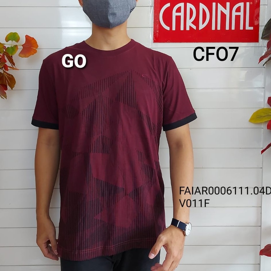 gof CFO CARDINAL FORMAL TSHIRT Pakaian Pria Atasan Kaos T-shirt Oblong Casual Original Lengan Pendek