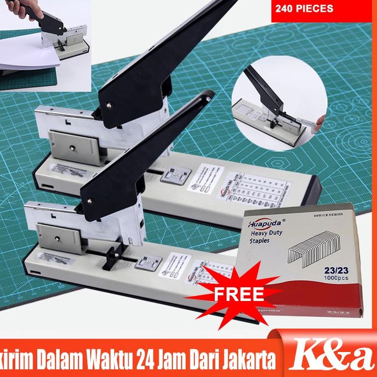

【 Staplers】Penjilid Kertas Buku Stapler Kertas Tebal Office Heavy Duty Stapler Hekter untuk Hekter Serba Guna Heavy Duty Stapler !