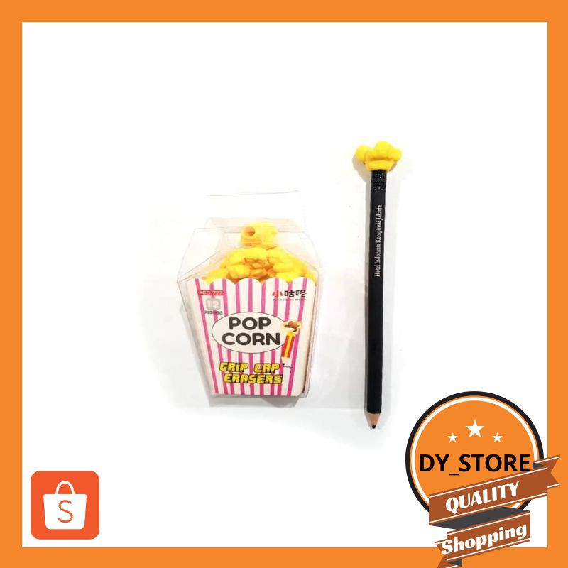 

Terlaris Penghapus Popcorn - eraser pop corn lucu souvenir stationery unik Viral