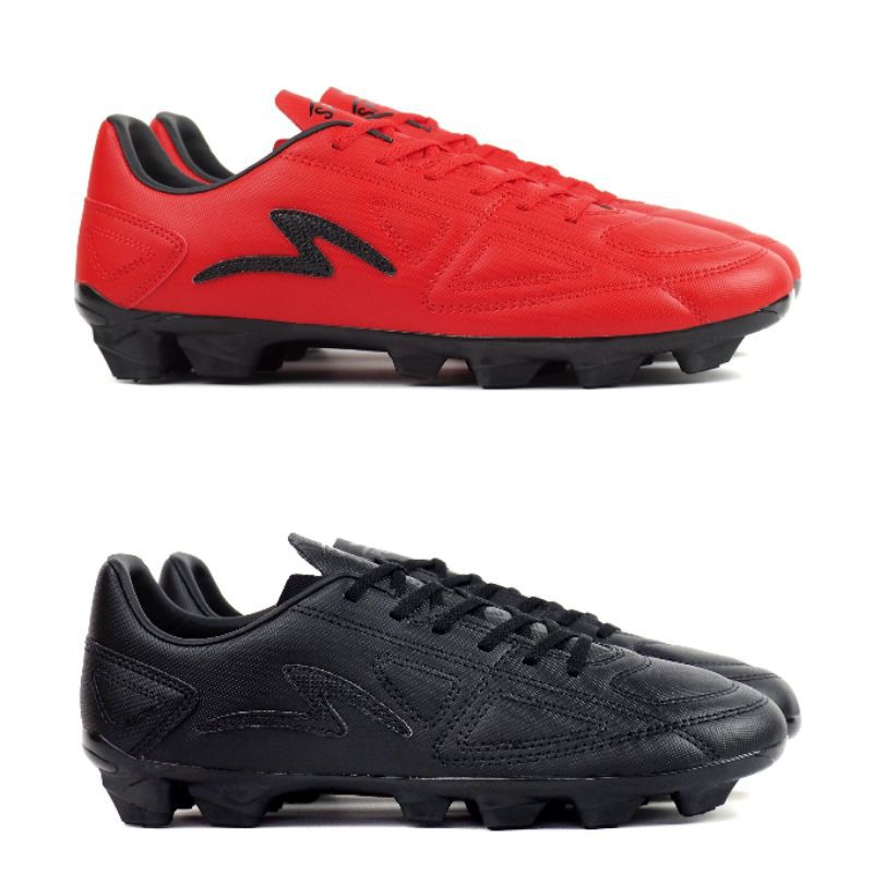 Sepatu Bola Specs Accura FG - Emperor Red / Black Original