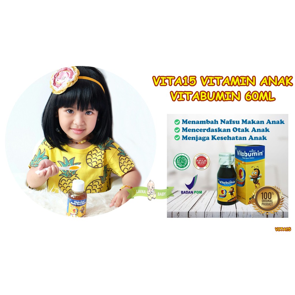 VITA15 MADU VITAMIN ANAK VITABUMIN 60ml / 130ml