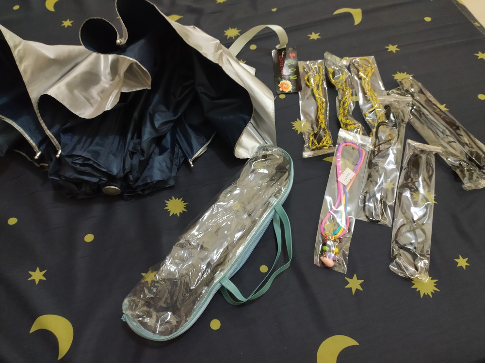 Payung Lipat Polos Anti Uv