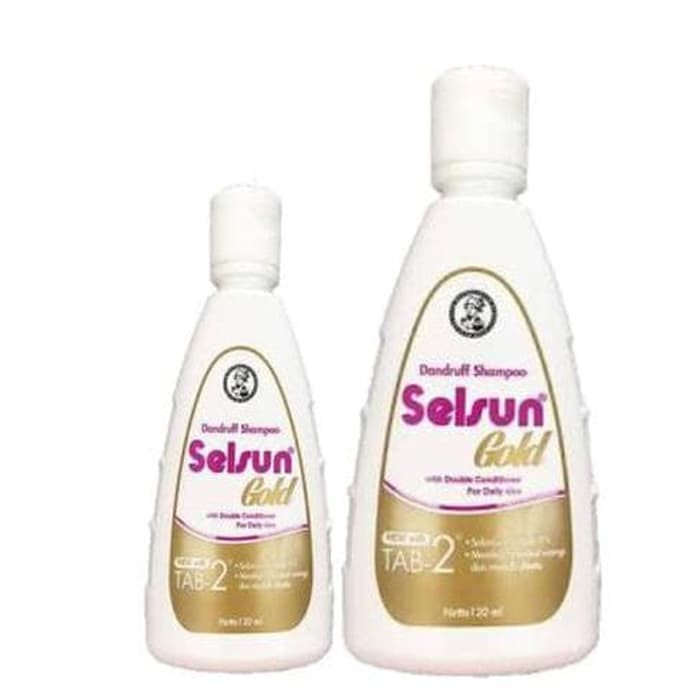 ORIGINAL BPOM Selsun Gold Shampoo 60ML 60 ML / 120ML 120 200 ML Sampo Obat Anti Ketombe Dandruff