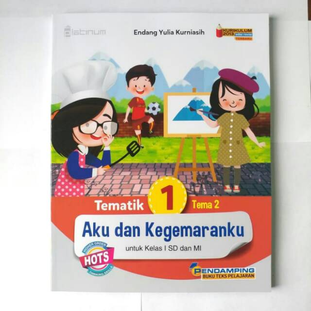 Buku Tematik 1 Kelas 1 SD tema 2 Platinum