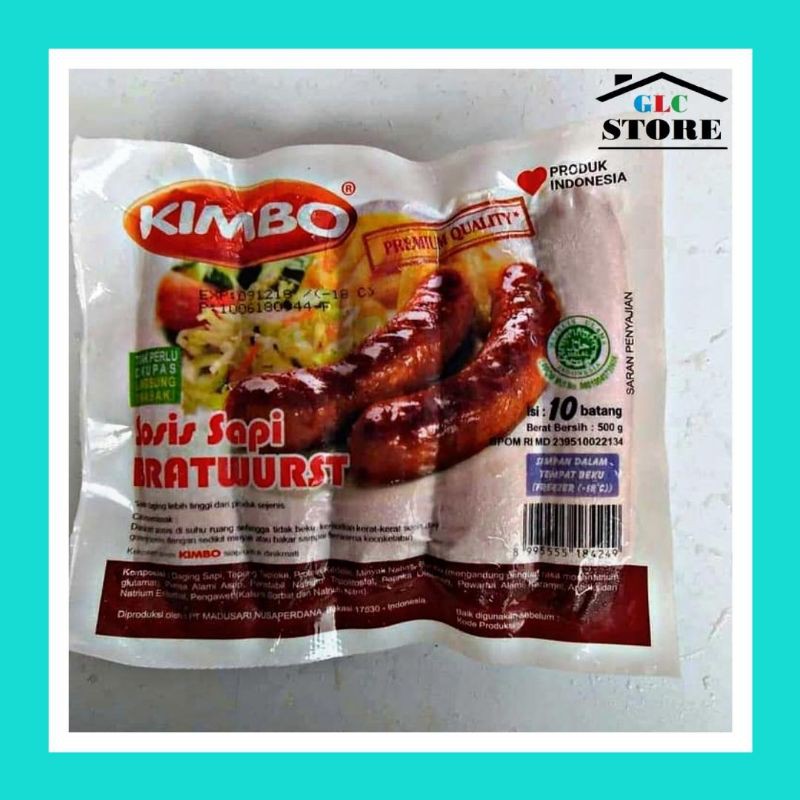 

Kimbo bratwurst isi 10 500 gram