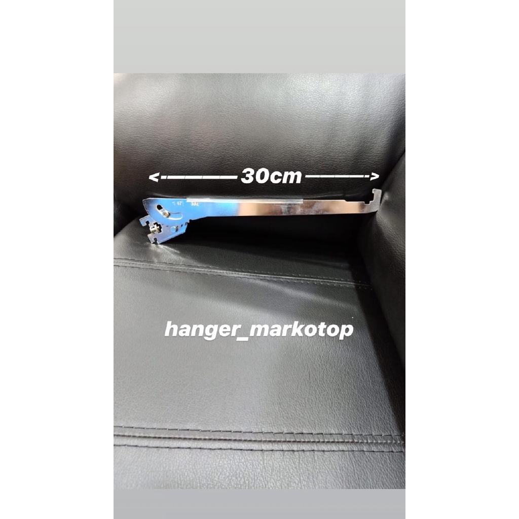 Braket Siku Miring 30 cm