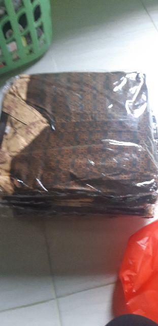 Gamis Batik Sogan Kembang Warna Jumbo Mataram Primisima (ada Hem-nya)