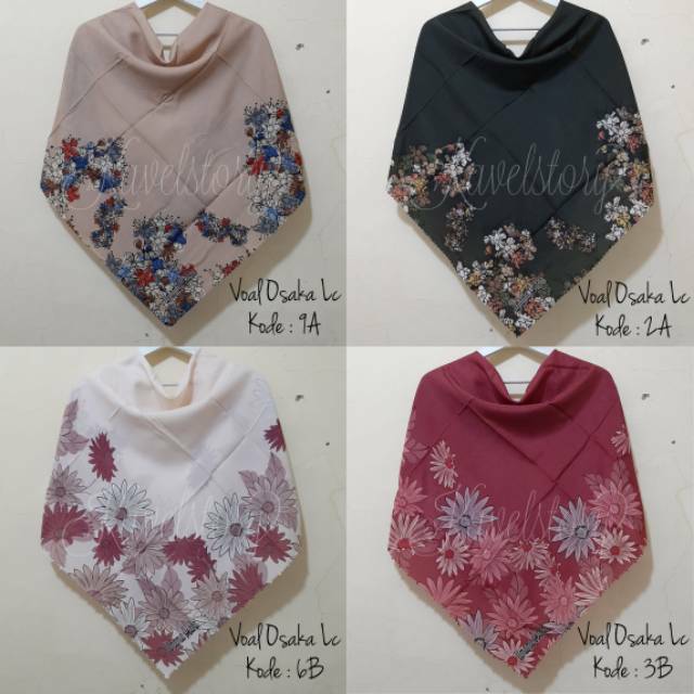 Voal Osaka by Umama Scarf | Hijab Motif Umama