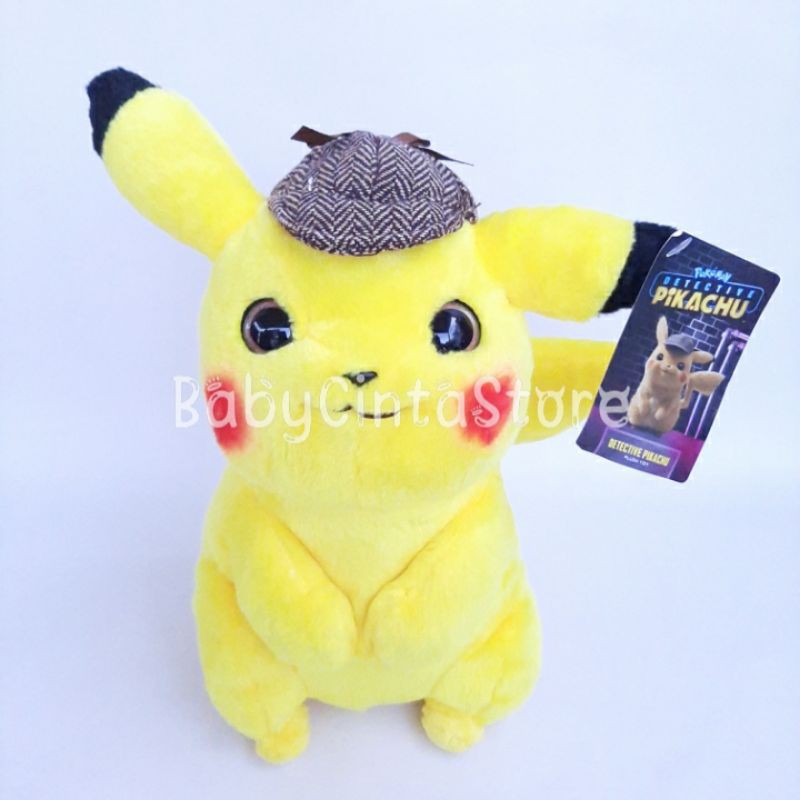 Boneka Detective Pikachu Original