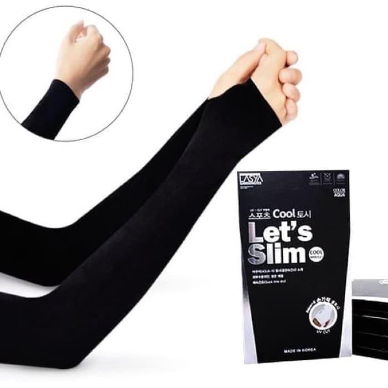 IL - Sarung Lengan Handsock Jempol / Manset Jempol Polos / Handsock Murah Lets Slim Original