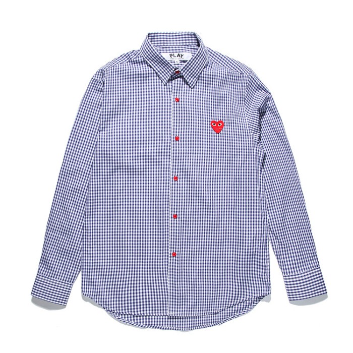 KEMEJA CDG PLAY COMME DES GARCONS  K11