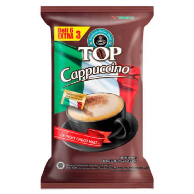

Top Cappuccino Pack 6+3 x 25gr