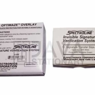 

(TERLARIS) 1 set Spectroline Overlay Signature Murah