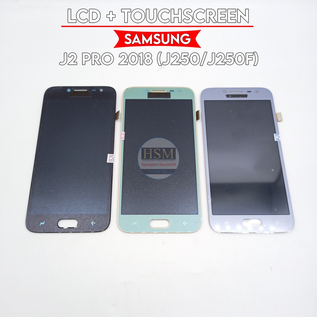 LCD SAMSUNG GALAXY J2 PRO/J250 FULLSET TOUCHSCREEN ORI OEM