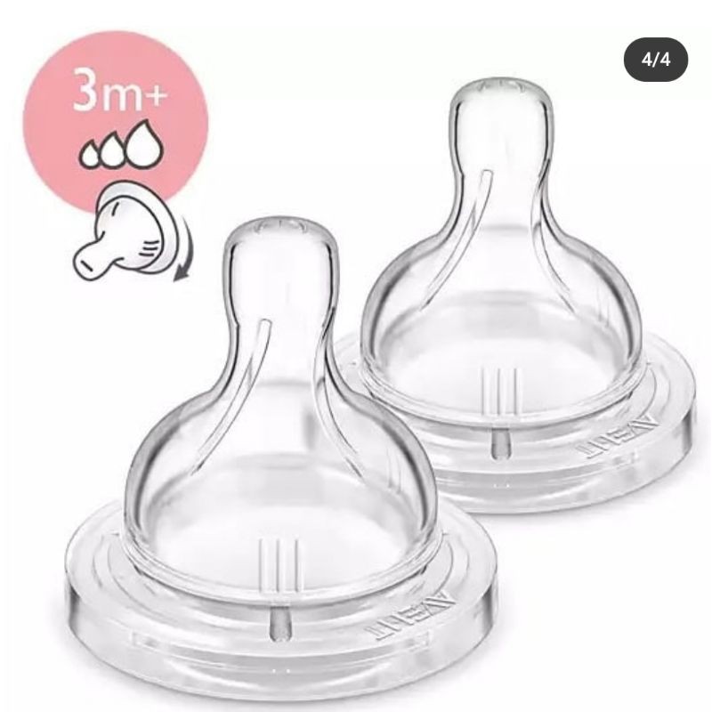 Original Nipple Avent Classic, Dot botol susu Classic Philip Avent