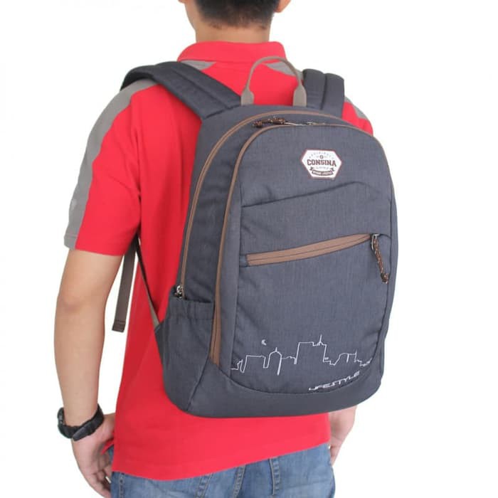 Tas Daypack Consina Palopo Kantor Sekolah Bag Original