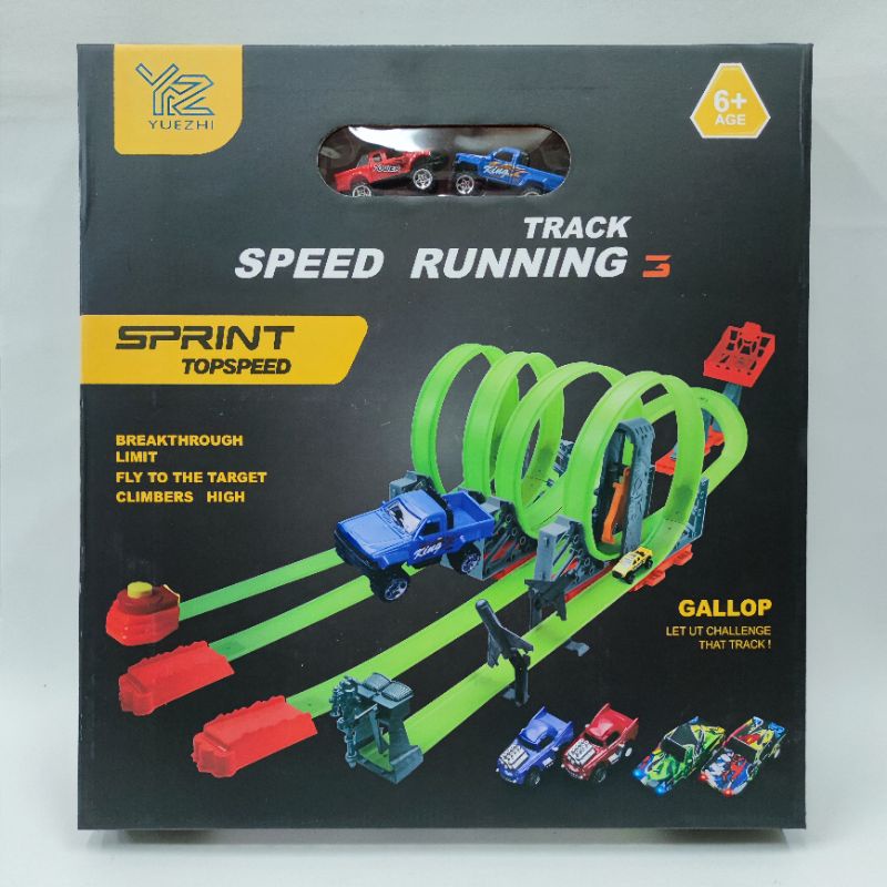 Gallop Track Speed Like Hot Wheels 4 Lane