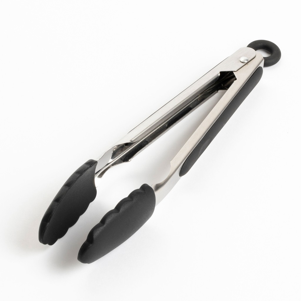 GreenPan Silicone Tongs Capitan Black